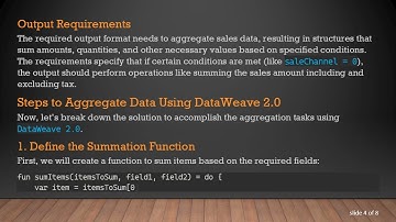 How to Aggregate Data Using DataWeave 2.0 in MuleSoft