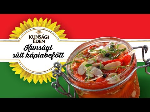 Mandulás sült kápiabefőtt