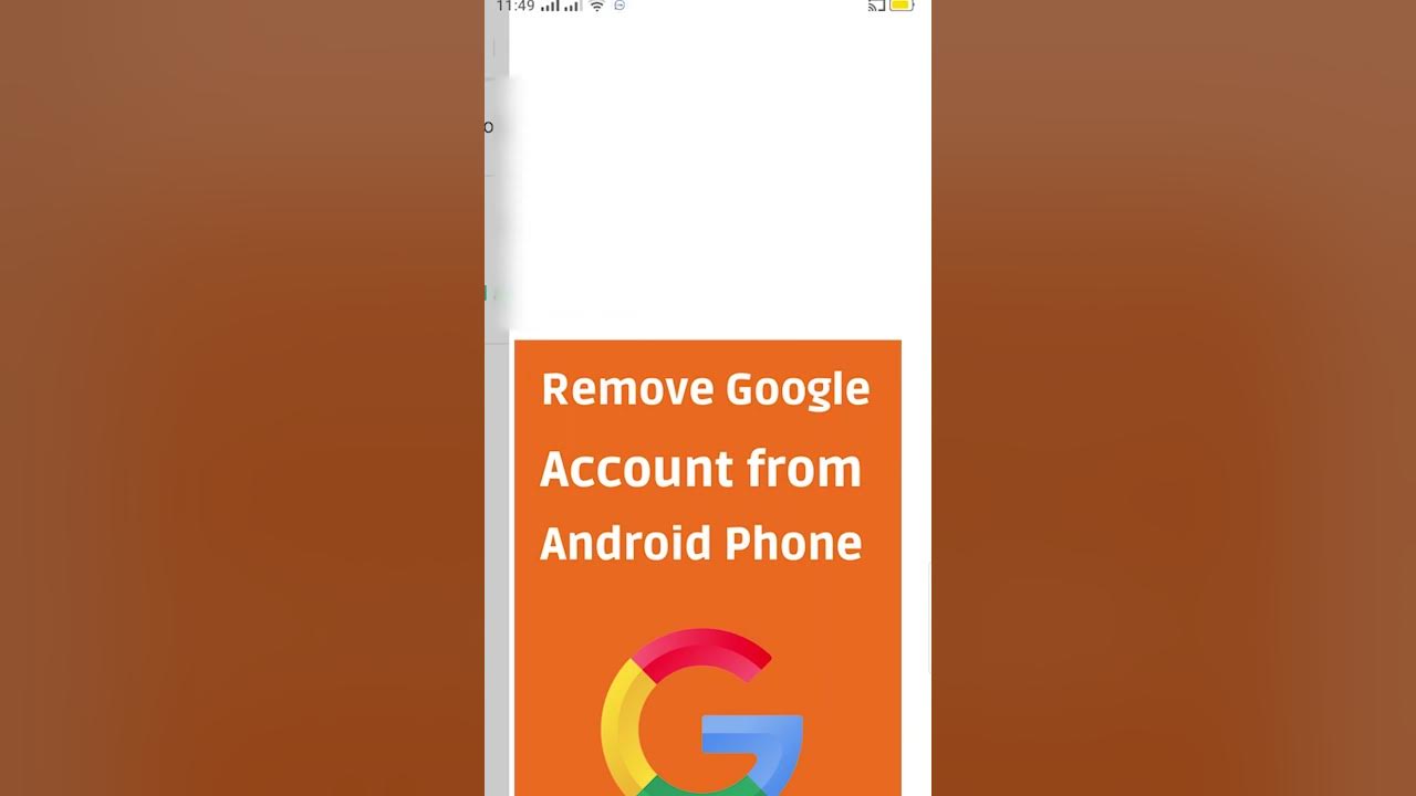 how-to-remove-google-account-in-android-phone-youtube