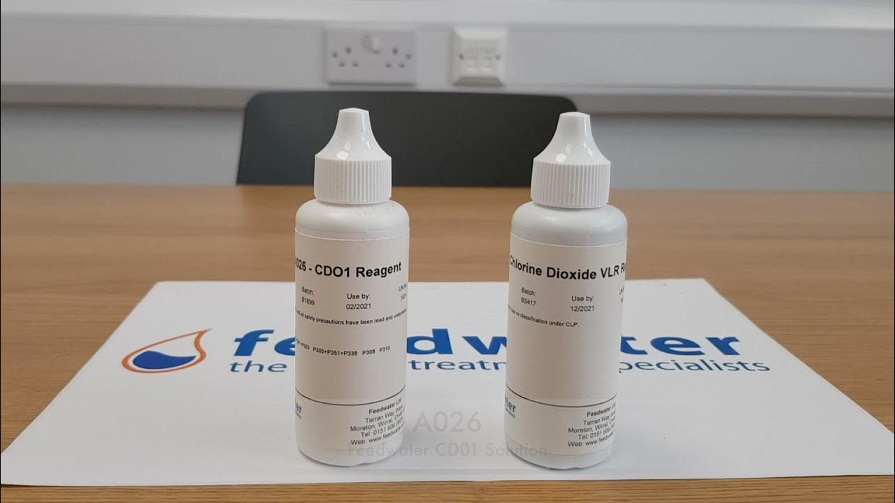 FTM035D Free Chlorine Dioxide Titration Field Test Method YouTube