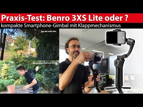 Praxis-Test: Benro 3XS Lite - klappbares, kompaktes Smartphone-Gimbal Praxis-Test: Benro 3XS Lite - klappbares, kompaktes Smartphone-Gimbal