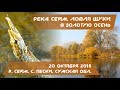 Река СЕЙМ. Ловля ЩУКИ в золотую ОСЕНЬ сплавом