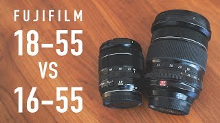 Fujifilm 18-55 vs 16-55 - Which one should you get?