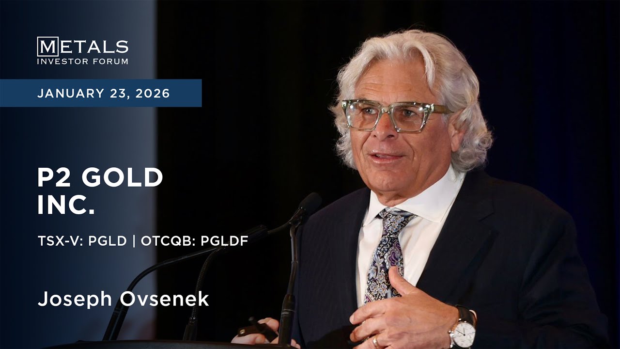 Joseph Ovsenek of P2 Gold Inc. presents at Metals Investor Forum in Vancouver | January 2026