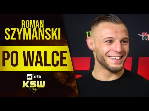 Roman SZYMAŃSKI błyskawicznie poddaje na KSW 78: "Mircea musi się jeszcze trochę postarać"