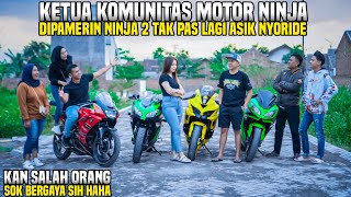 KETUA CLUB MOTOR NINJA DISENGGOL TEMANNYA YANG BARU PUNYA NINJA!! WANITA CANTIK INI SIAPA!?