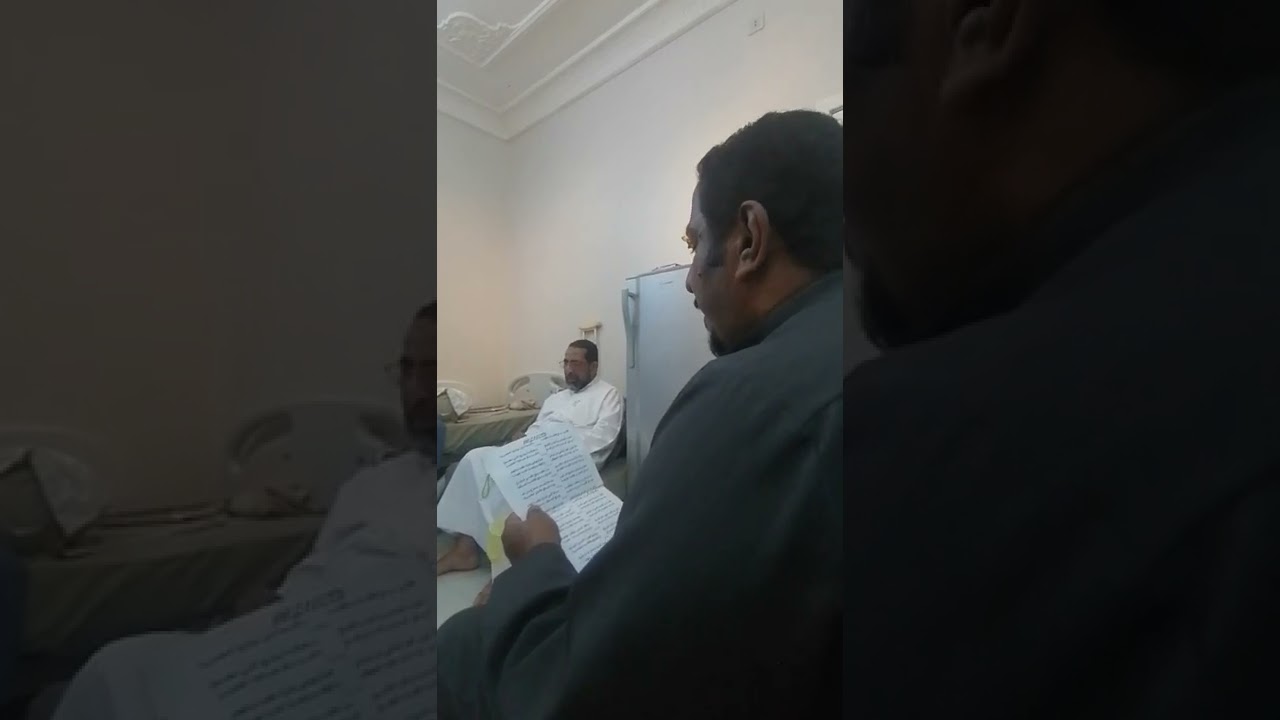 زيارة شباب الهدايه للملا عبدالحميد الدهنين شافاه الله وجميع المرضى ببركة الصلاة على محمد وآل محمد