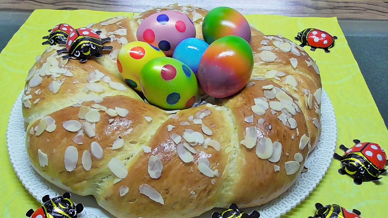 Chałka  wielkanocna , Chleb wielkanocny, /Kasia ze slaska gotuje