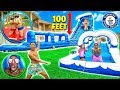 SURPRISING THE KID'S WITH A BACKYARD WATERPARK!