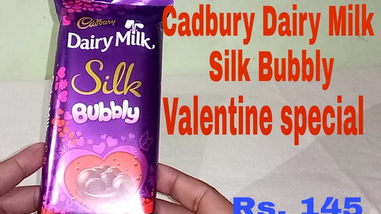 cadbury dairy milk silk bubbly valentine special edition gift youtube