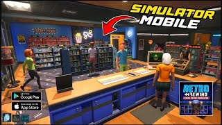 Retro Video Shop Simulator Mobile Gameplay (Android & iOS)