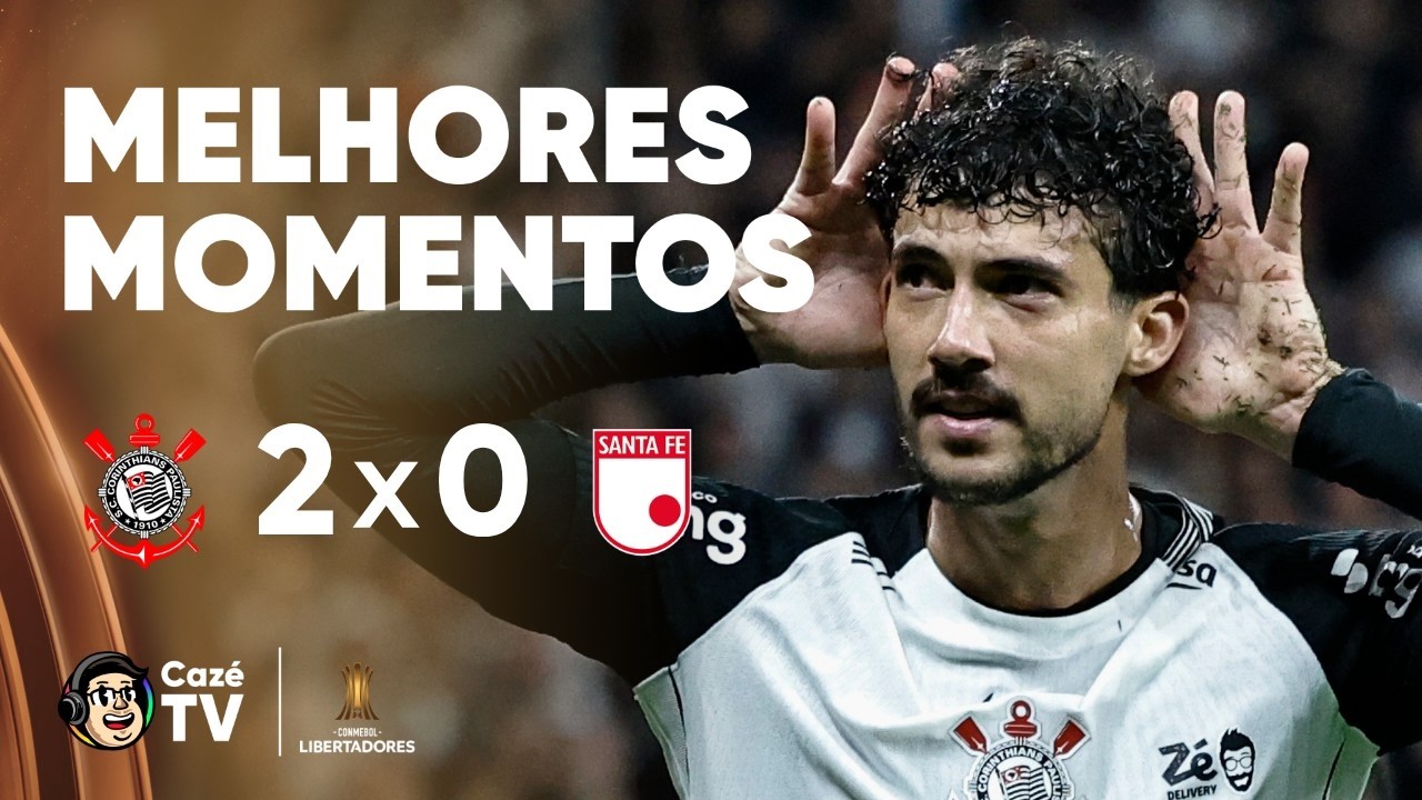 MELHORES MOMENTOS: CORINTHIANS 2 X 0 SANTA FE | FASE DE GRUPOS | CONMEBOL LIBERTADORES 2026