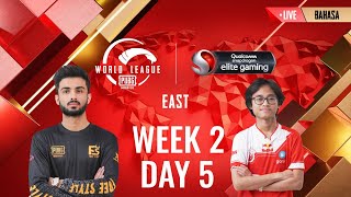 [BAHASA] W2D5 - PMWL EAST - Super Weekend | PUBG MOBILE World League Season Zero (2020)