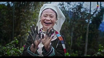 Kỹ thuật vẽ hoa văn sáp ong của dân tộc Dao, nhóm Dao Tiền tỉnh Cao Bằng