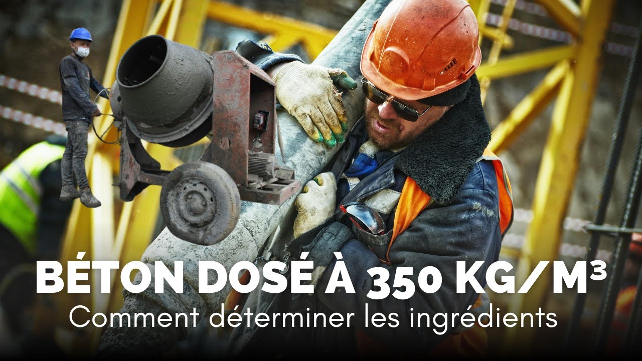 Beton Dosé à 350kg