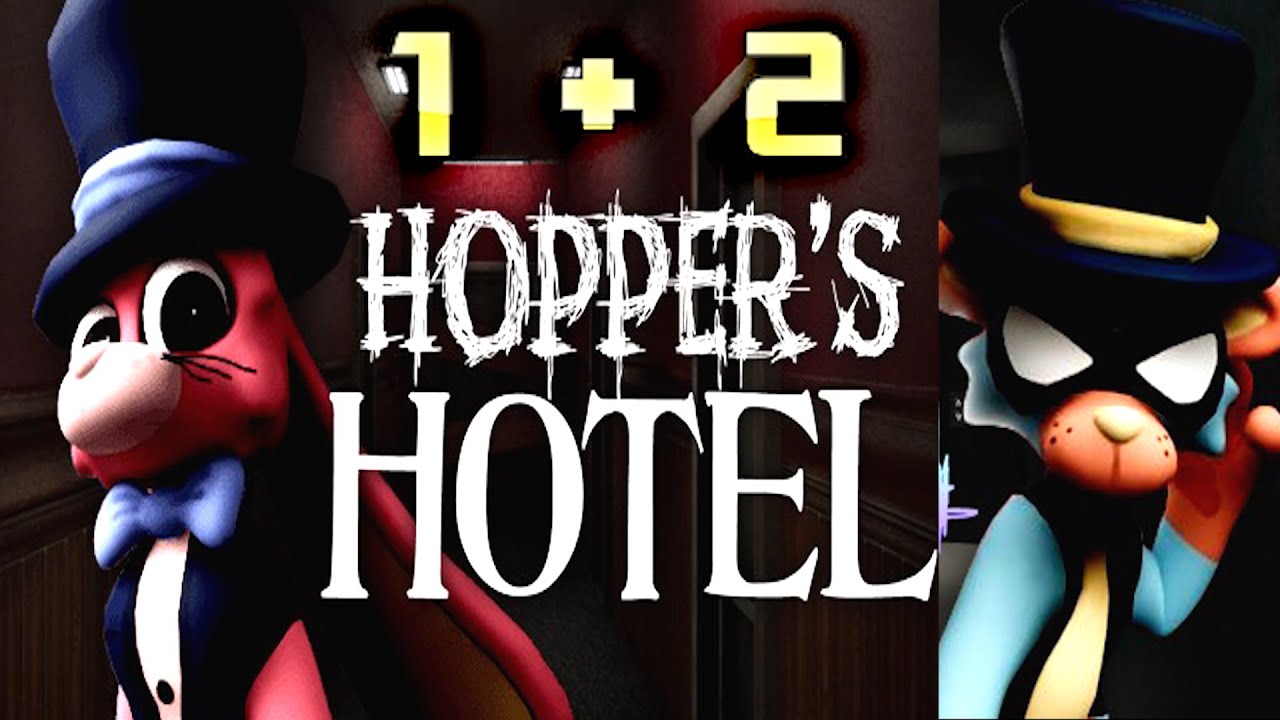 HOPPER'S HOTEL 1 + 2  | Full Game Walkthrough | No Commentary