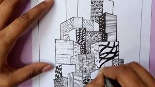 Zentangle Patterns 4 | Easy for Beginners | DIY