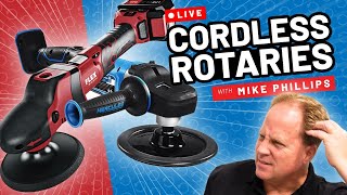 Cordless Rotary Polishers |  LIVE Online Detailing Class with Mike Phillips