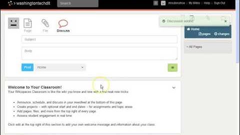 How to create an account for Wikispaces!