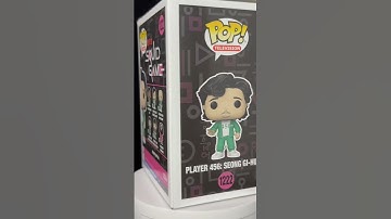 Funko Pop Player 456 1222 Squid Game  #funkopop #kids #fun #satisfying #shorts #squidgame #689