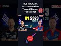 RCB vs DC, IPL 2023 Aman Khan Takes A Stunner To Send Faf Du Plessis Back  Watch #shortsinhindi