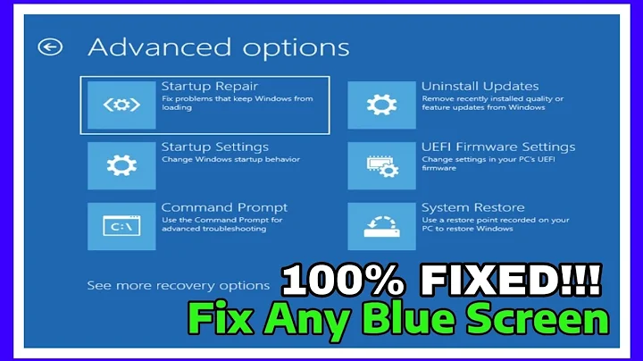 How To Fix Blue Screen Error in Windows 11/10/8/7 | Fix Blue Screen Error in Windows 11/10/8/7 2025