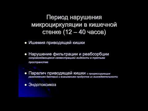 Лекция: Острая кишечная непроходимость