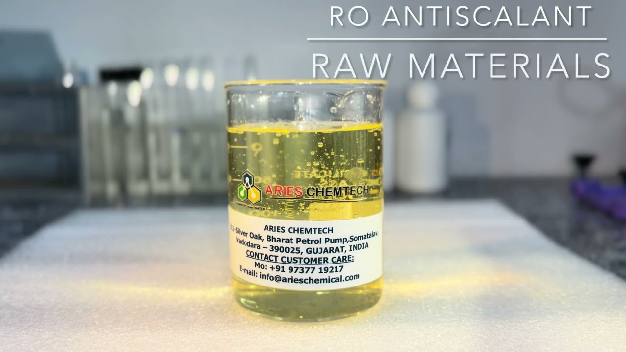 POLYMERS FOR RO ANTISCALANT AND WATER TREATMENT CHEMICALS