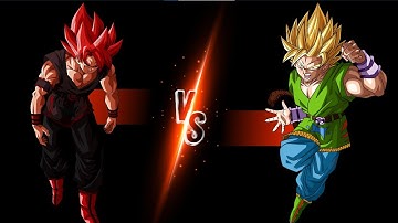 Evil Goku vs Goku - Dragon Ball Z Budokai Tenkaichi 3 (AF mod)