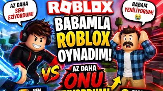 😂 Babamla Roblox Oynadım… SONU ÇOK KOMİK!