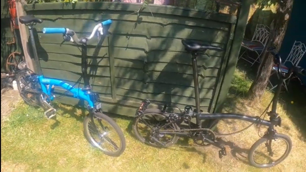 Brompton P-Line in Lagoon Blue Coming Soon - YouTube