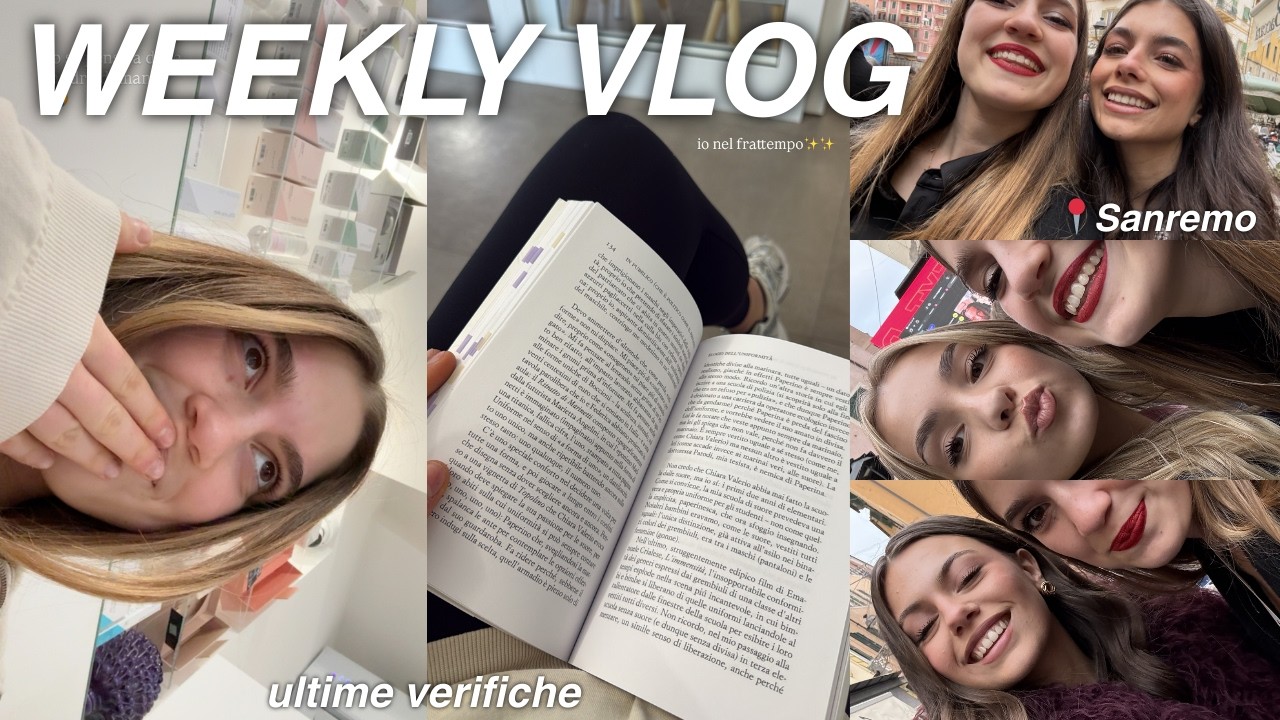 VADO A SANREMO, ULTIME INTERROGAZIONI & tante news! *weekly vlog* 🎧⭐️ || SZ