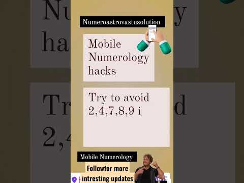 mobile number hacks  #numerology #vastushastra #astrologer #astrology #daily