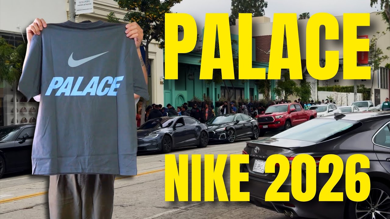 Nike x Palace Skateboards In-Store Pick-Ups - YouTube
