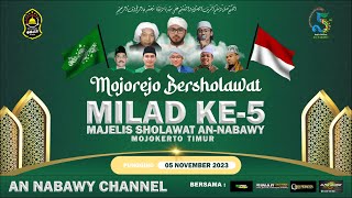 (LIVE) MALAM PUNCAK MILAD MAJELIS SHOLAWAT AN NABAWY MOJOKERTO TIMUR