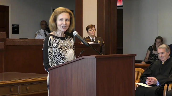 Investiture of Judith Wheat as Judge of the Arling...