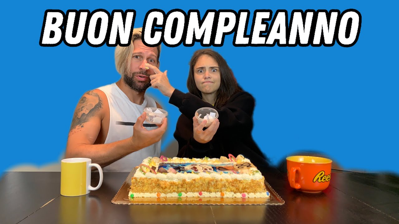 FESTEGGIO IL MIO COMPLEANNO CON THOMAS HUNGRY - 3kg DI TORTA E DOMANDE SCOMODE