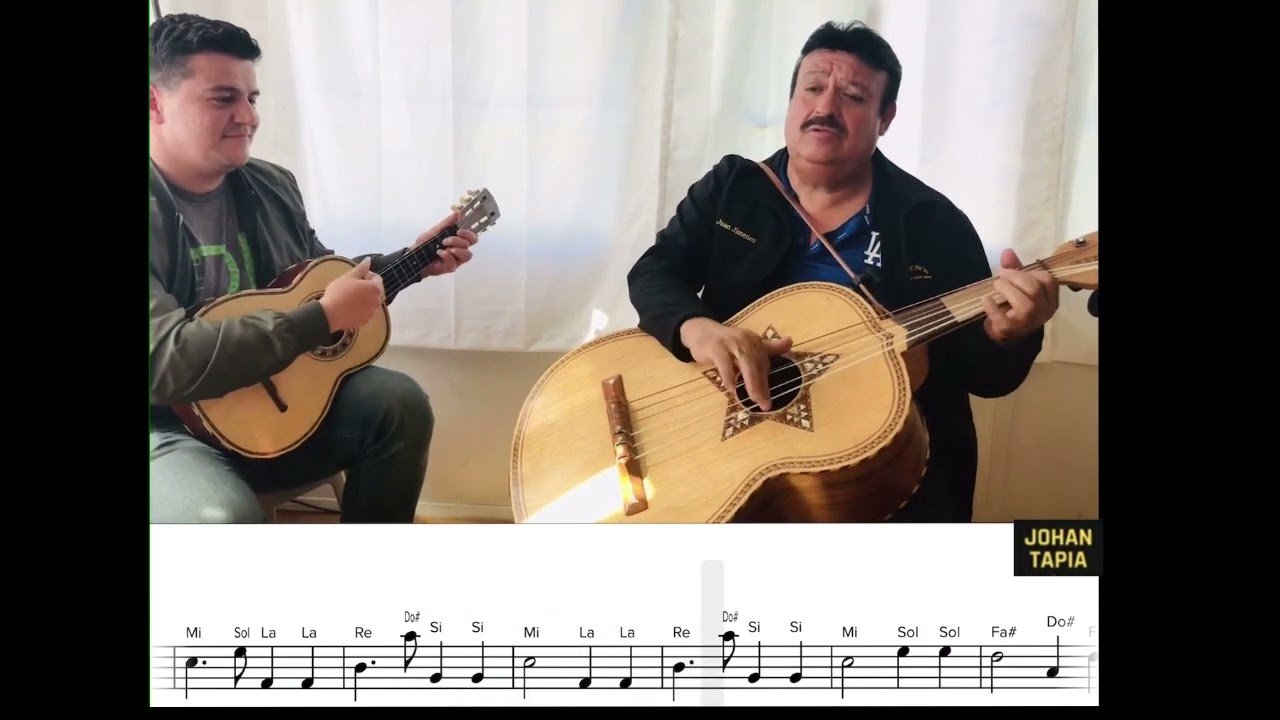 Así toca el Guitarrón el maestro Juan Jiménez (Q.E.P.D.)