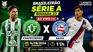 CHAPECOENSE 3x3 BAHIA | BRASILEIRÃO SÉRIE A 23ª RODADA - 16/08/2026