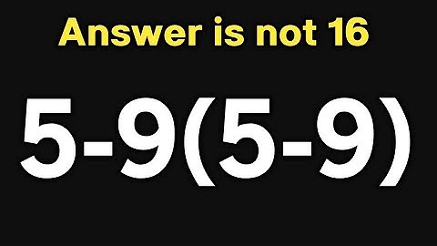 Most people get this simple math question wrong | Simplify algebraic expression