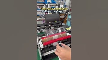 Immersive experience labeling machine #machine #factory #box #labeling #agent