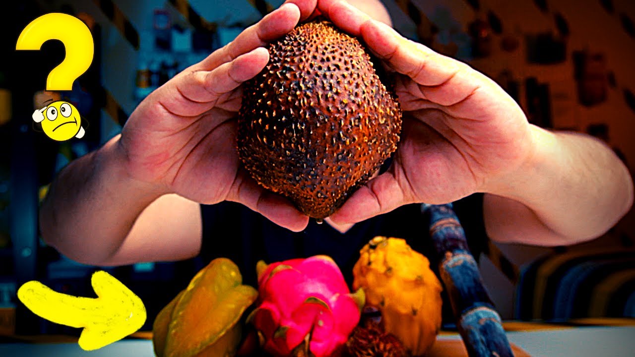 🥭🍍جربت أغرب فواكه في العالم 🍈🍇