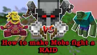 How to Make Mob Battle with RAID Tutorial and Ultra Modded Raid