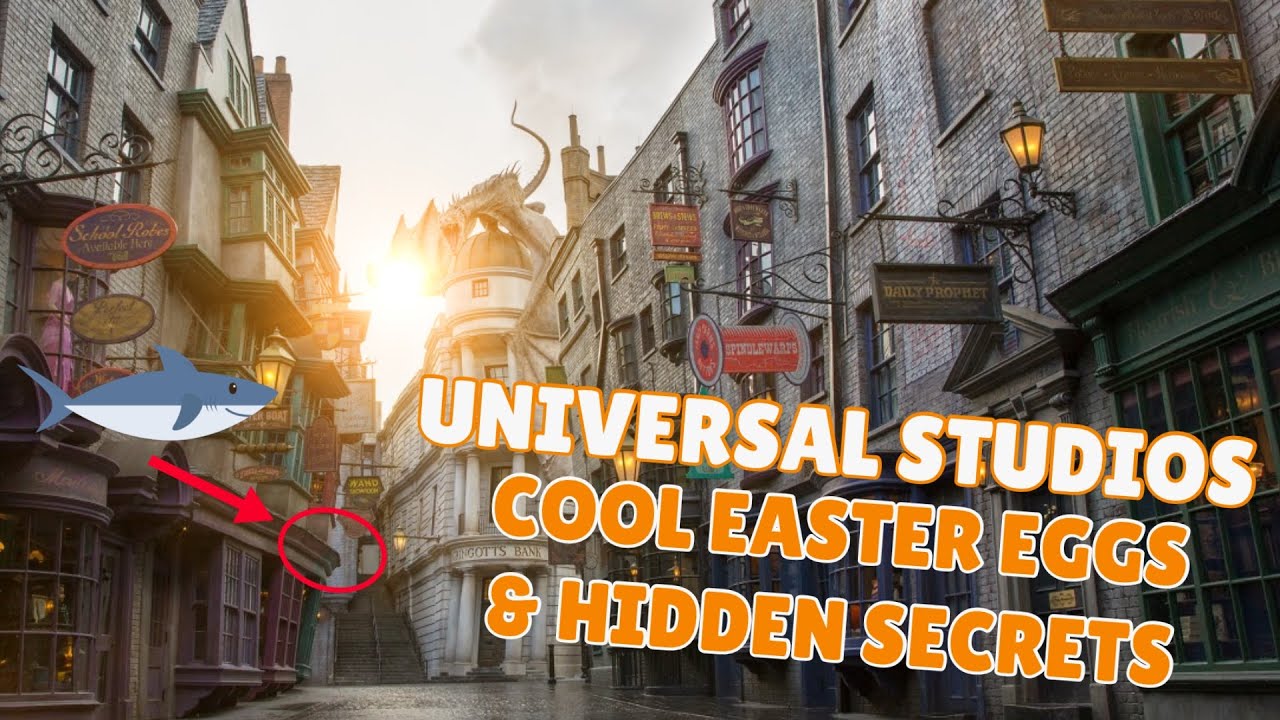 Obscure Universal Studios Easter Eggs You've NEVER Noticed YouTube