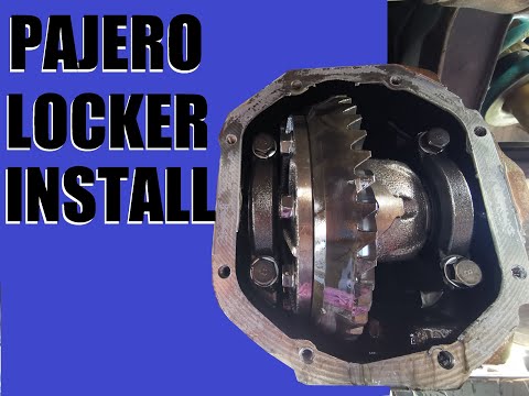 Pajero / Montero Diff Locker install - step by step guide with Lokka