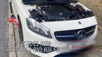 2019 Mercedes A Class spark plugs and Air filter