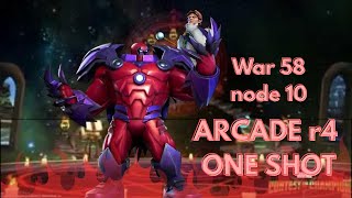 Rank 4 Onslaught MELTS Rank 4 Arcade on Node 10! 💀 Season 58 WAR Beast Mode!
