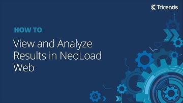 View and Analyze Results in NeoLoad Web