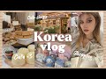 Korea vlog  seoul cafes shopping busan 