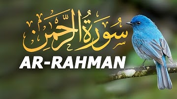 ارح سمعك.. تلاوة هادئة تريح القلب والعقل💙🎧 | سورة الرحمن القارئ عبد الملك محمد || Surah Ar-Rahman